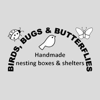 Wooden nesting boxes and feeders for birds, and shelters for bugs and butterflies. Handmade in Kent, the Garden of England.  Bat boxes coming soon!